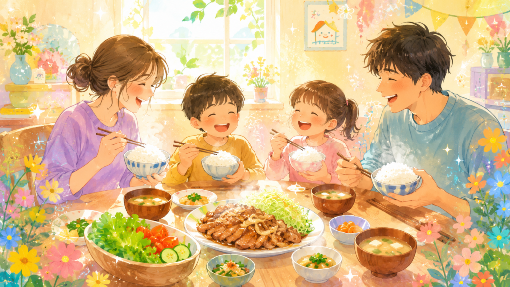 ベチャベチャご飯を復活させておいしいご飯で食事を楽しんで。まとめです。